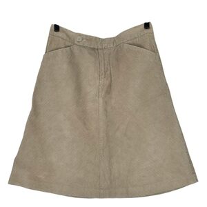 Gap Women's Size 4 Beige Corduroy Skirt